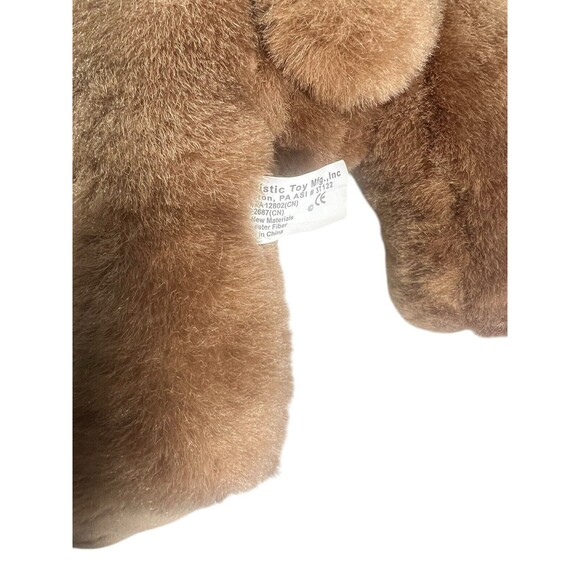 United States Army U.S. Brown Teddy Bear Plush w/T Shirt & Military Dog Tag 12" - Picture 9 of 10